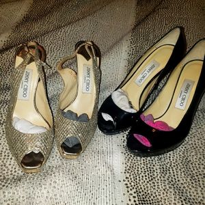Deal of the year 2 pair Jimmy Choo heels for 160